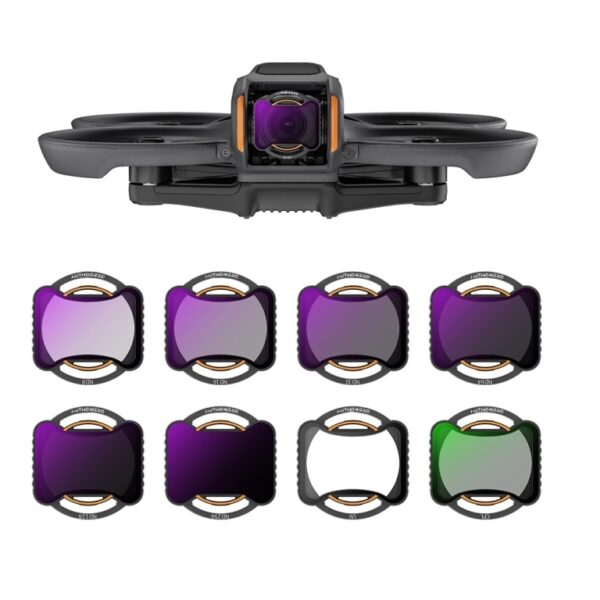 AUTHORIZED CPL+UV+ND Filter Set 8-Pack For DJI Avata 2