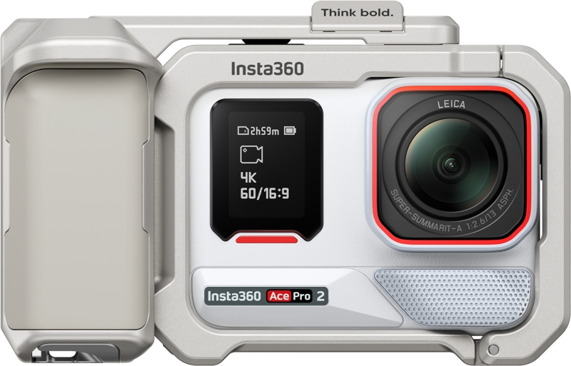 Insta360 Ace Pro 2 (Arctic White) | Xplorer Bundle (Moonlight Silver)