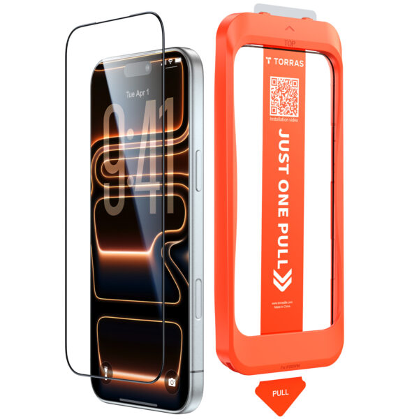 TORRAS GlassGo Screen Protector for iPhone 17 Pro Max