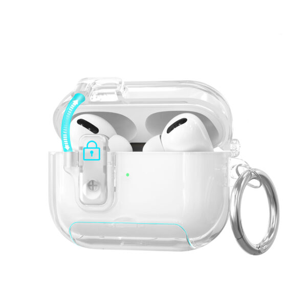 AirPods etui transparent med lås